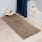 Hastings Home 100-percent Cotton Bathmat 24x60 Long Bathroom Runner, Reversible, Soft, Absorbent, Rug, Taupe 338476ZFN - alternate 1